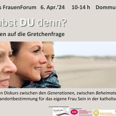 Interner Link: Zur Veranstaltung 3. Diözesanweites Frauenforum
