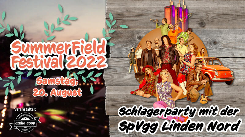 Interner Link: Zur Veranstaltung SummerField Festival 2022 - SpVgg Linden Nord @ SFF22 in Hildesheim