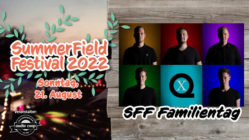 Interner Link: Zur Veranstaltung SummerField Festival 2022 - Familien-Sonntag @ SFF22 in Hildesheim