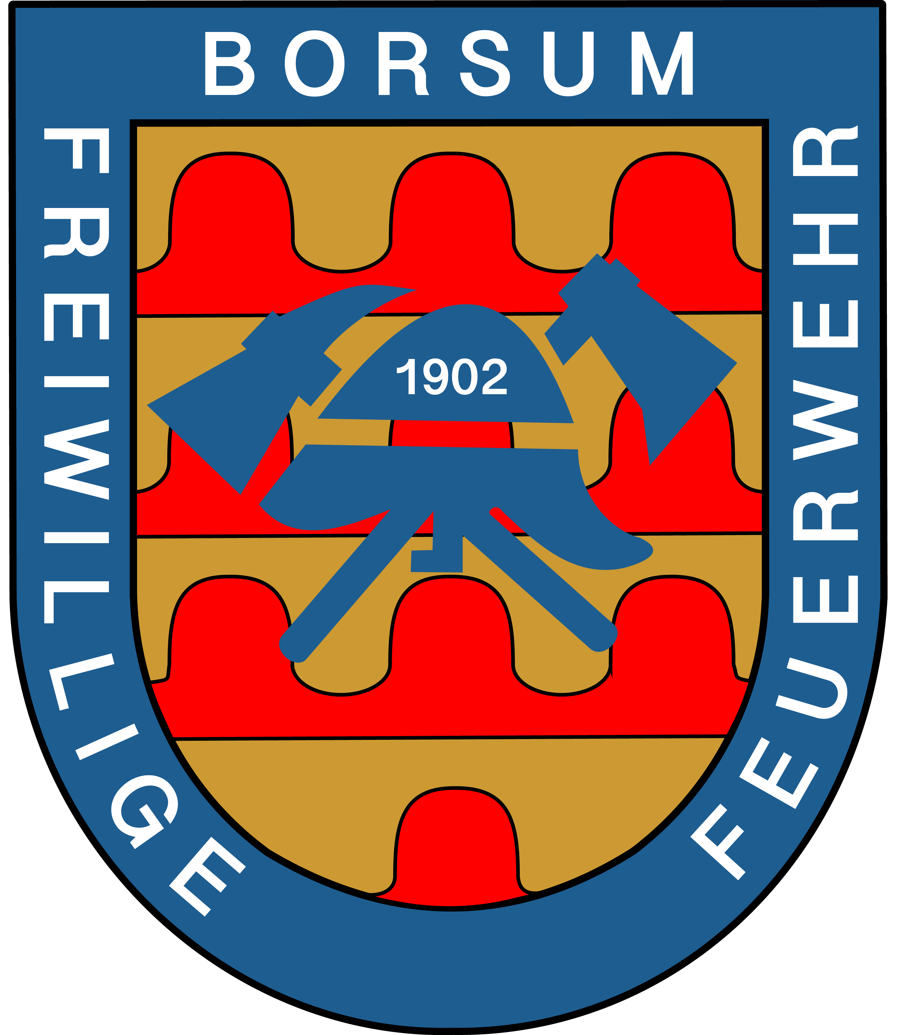 Wappen der Freiwilligen Feuerwehr Borsum