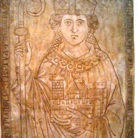 Bild vergrößern: Grabstein von Bischof Otto I. - 1280 Sillium
