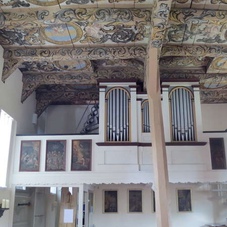 Bild vergrößern: Annen-Kapelle Orgel Luttrum