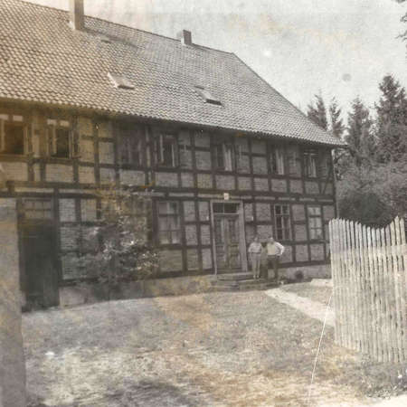 Bild vergrößern: Querdielenhaus Störy historische Ansicht