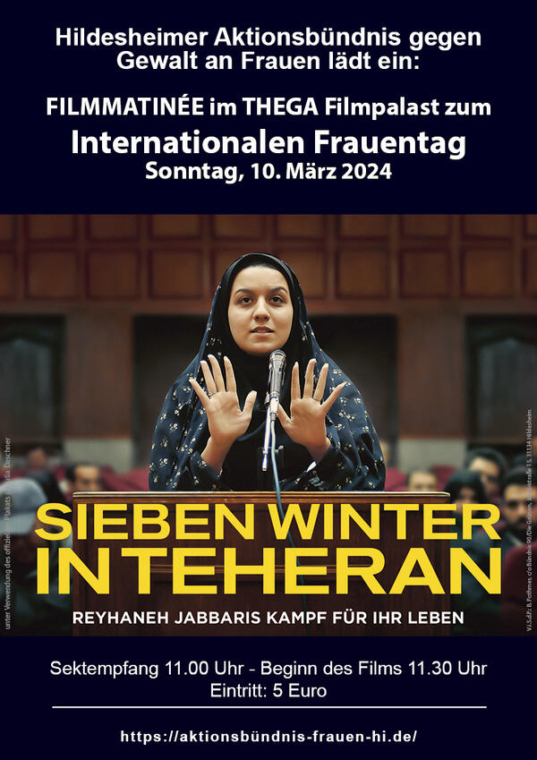 Interner Link: Zur Veranstaltung Sieben Winter in Teheran- Reyhaneh Jabbaris Kampf für ihr Leben