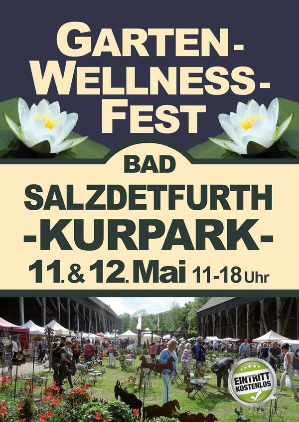 Bild vergrößern: Plakat Garten- und Wellnessfest