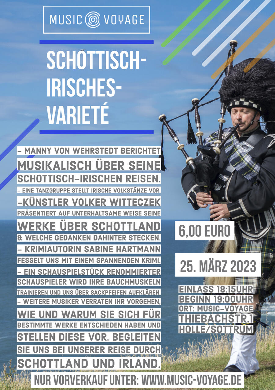 Interner Link: Zur Veranstaltung Schottisch-Irisches Varieté