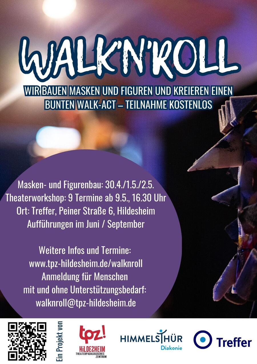 Interner Link: Zur Veranstaltung Walk'N'Roll - Ein Masken-Walkact