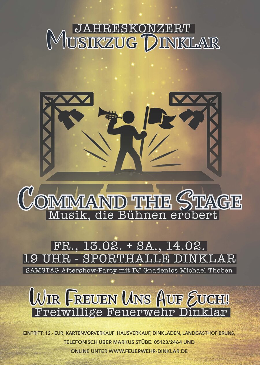 Interner Link: Zur Veranstaltung Jahreskonzert Musikzug Freiwillige Feuerwehr Dinklar