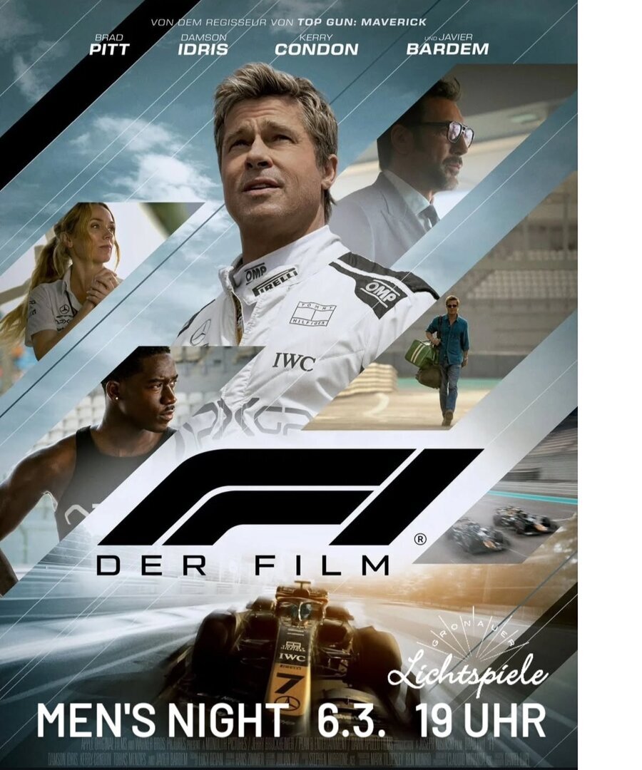 Interner Link: Zur Veranstaltung MEN'S NIGHT: F1-DER FILM